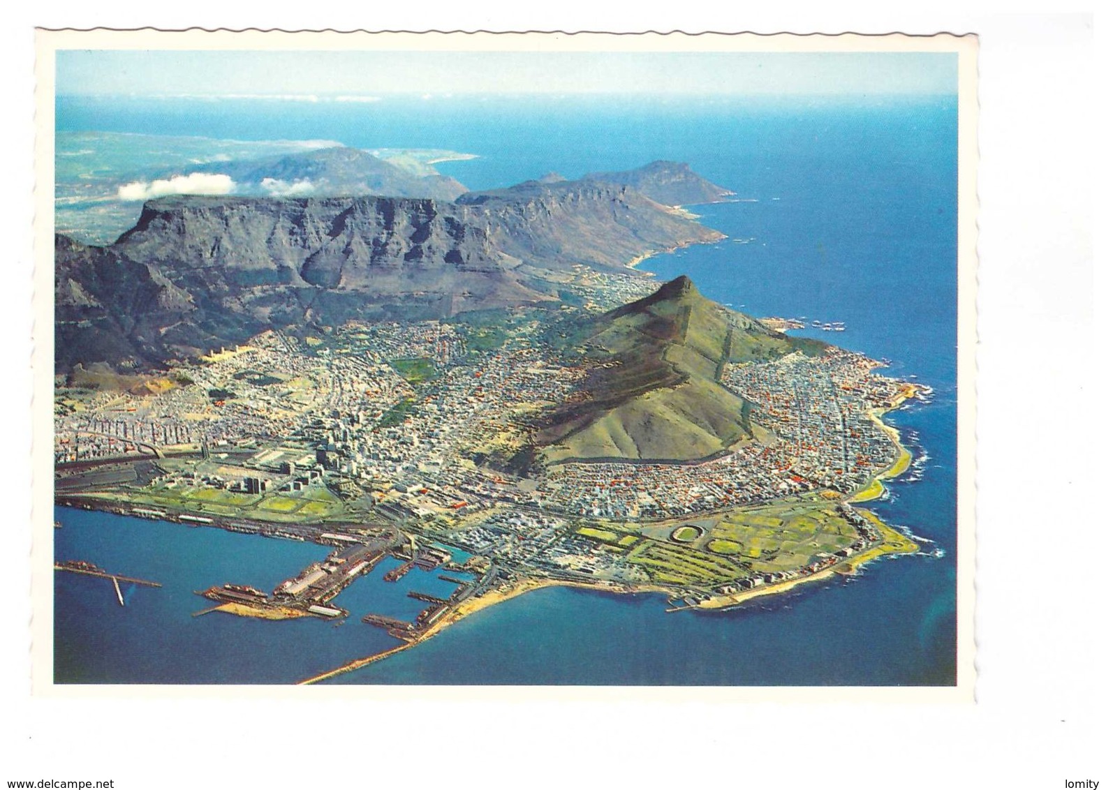 Afrique Du Sud Port Cape Town Marine Green Point Sea Camps Bay Lion Head Mer Tete Lion South Africa CPSM GF - South Africa