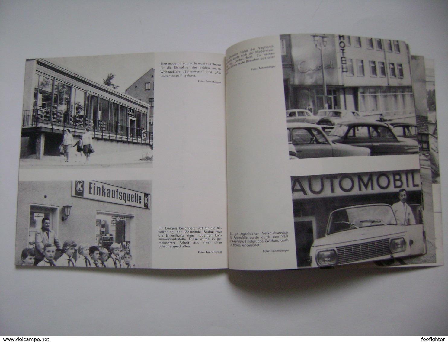 Germany DDR: 20 Jahre PLAUEN Stadt u. Land 1969, brochure 96 pages, photos history buildings industry sport politics etc