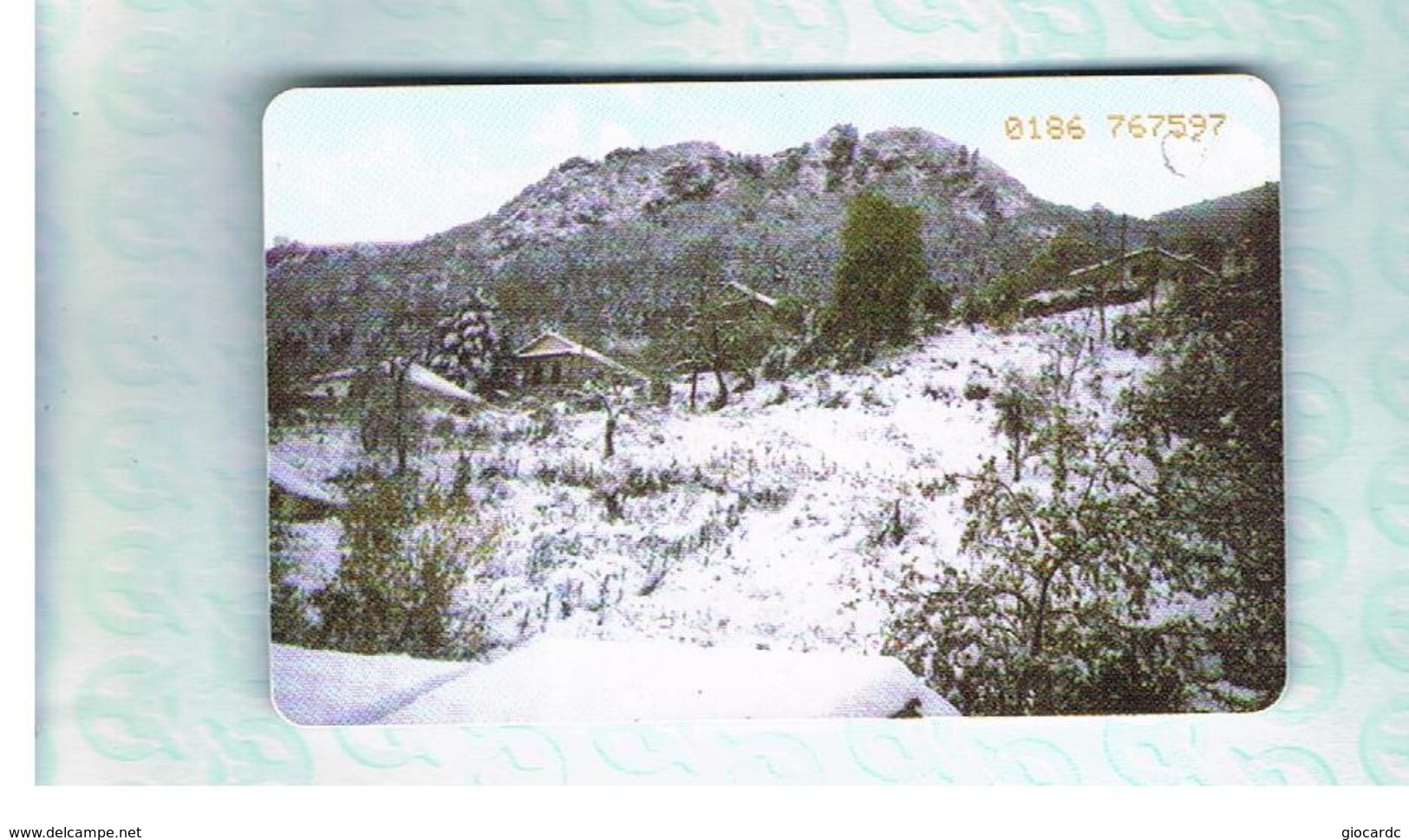 GRECIA (GREECE) -  1999 -  WINTER LANDSCAPE    - USED - RIF.   30 - Seizoenen