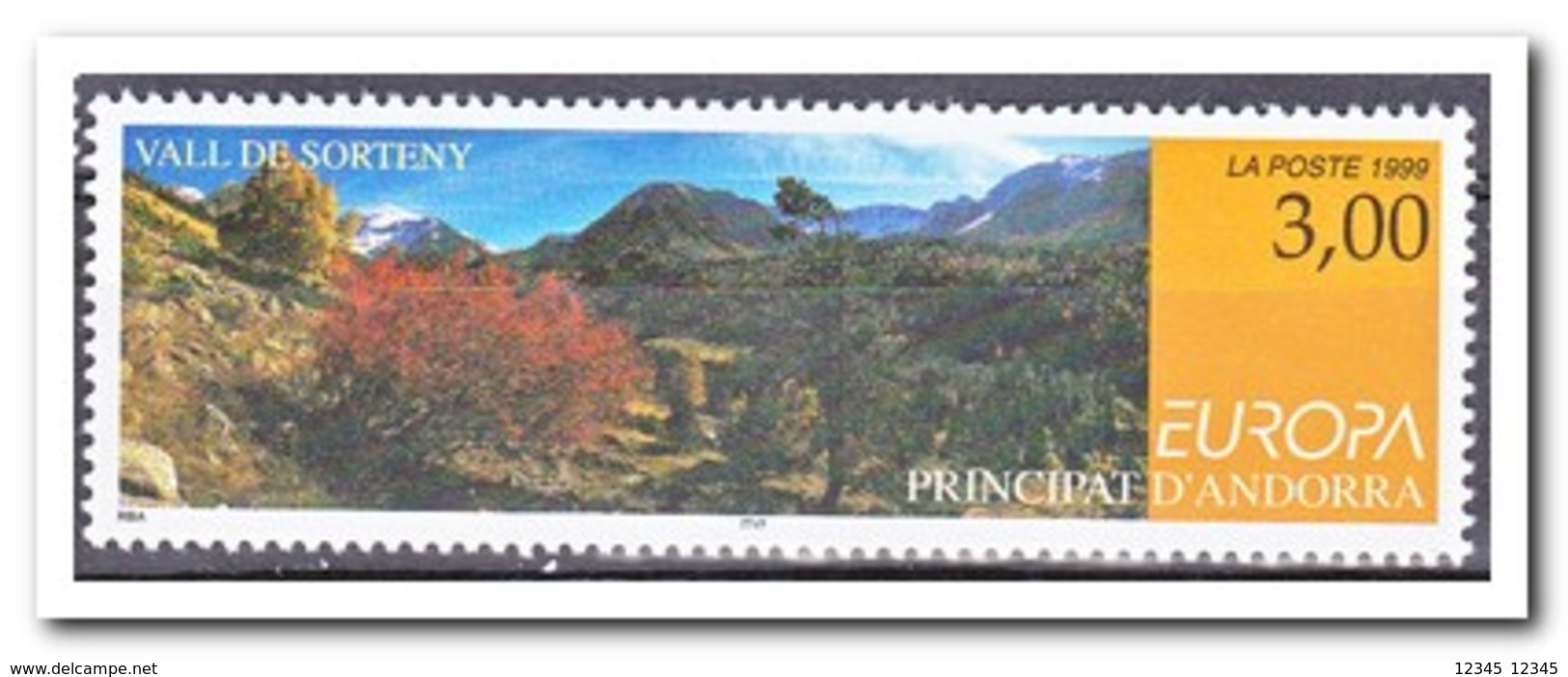 Andorra 1999, Postfris MNH, Europe, Nature - Unused Stamps