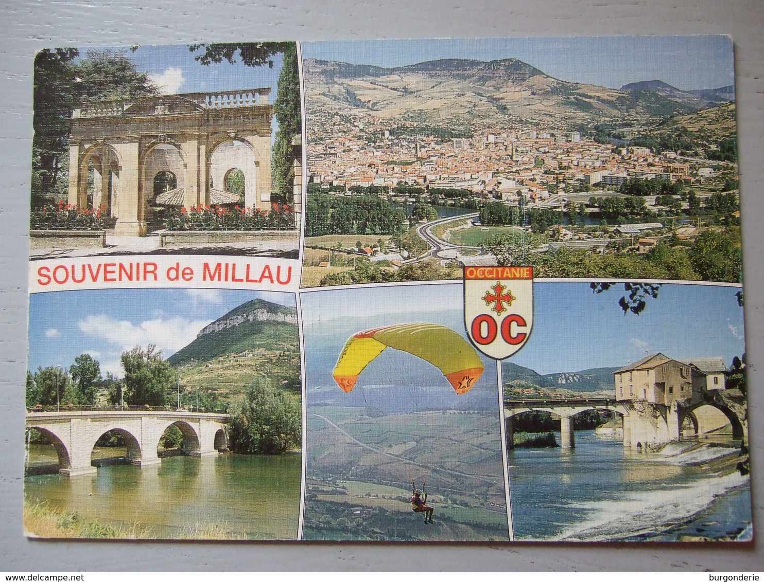 MILLAU / JOLI LOT DE 5 CARTES / TOUTES LES PHOTOS ET DESCRIPTIFS - Millau