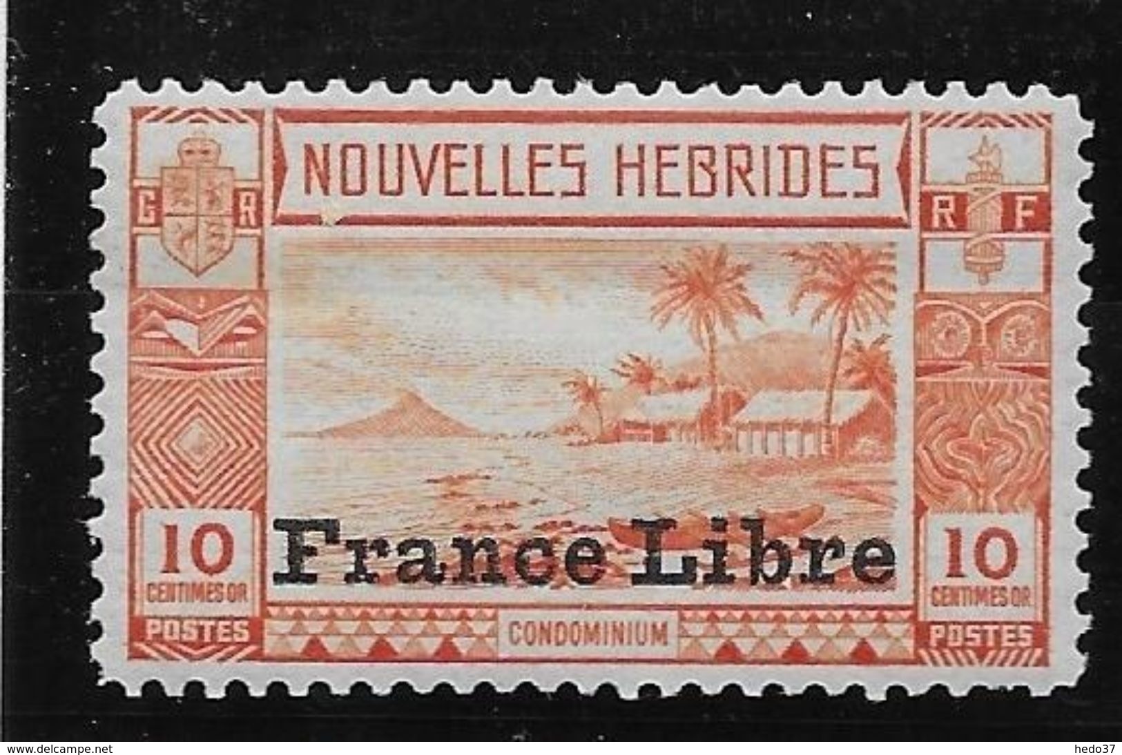 Nouvelles Hébrides N°125 - Neuf * - TB - Unused Stamps