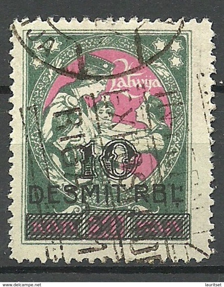 LETTLAND Latvia 1921 Michel 70 O - Lettland