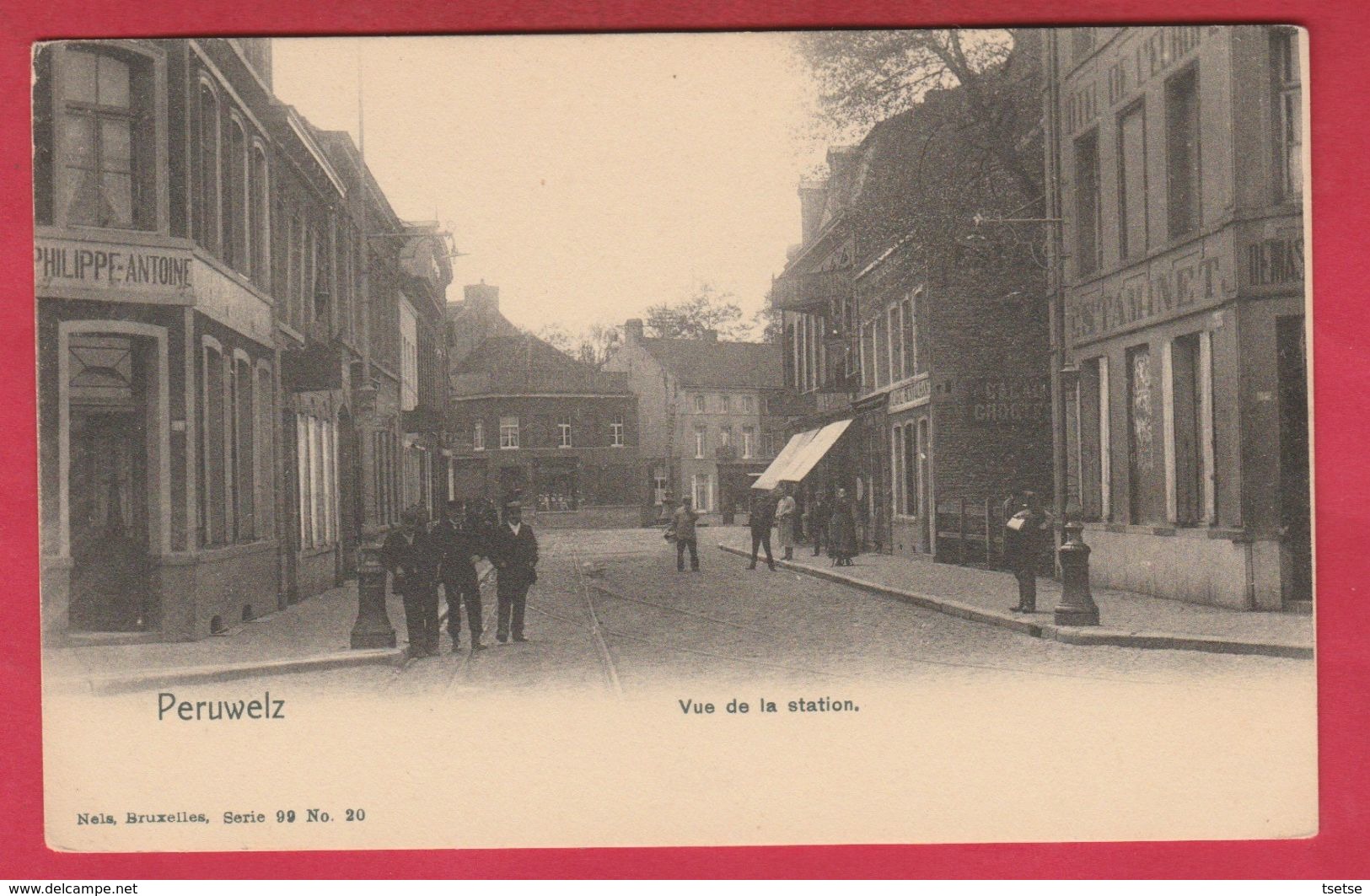 Peruwelz - Vue De La Station - 1907 ( Voir Verso ) - Péruwelz