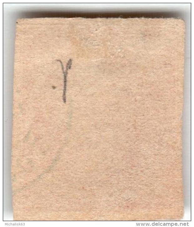 1A 721 Greece Large Hermes Head 1880-1886 Cream Paper 10 Lepta 56d Orange - Used Stamps