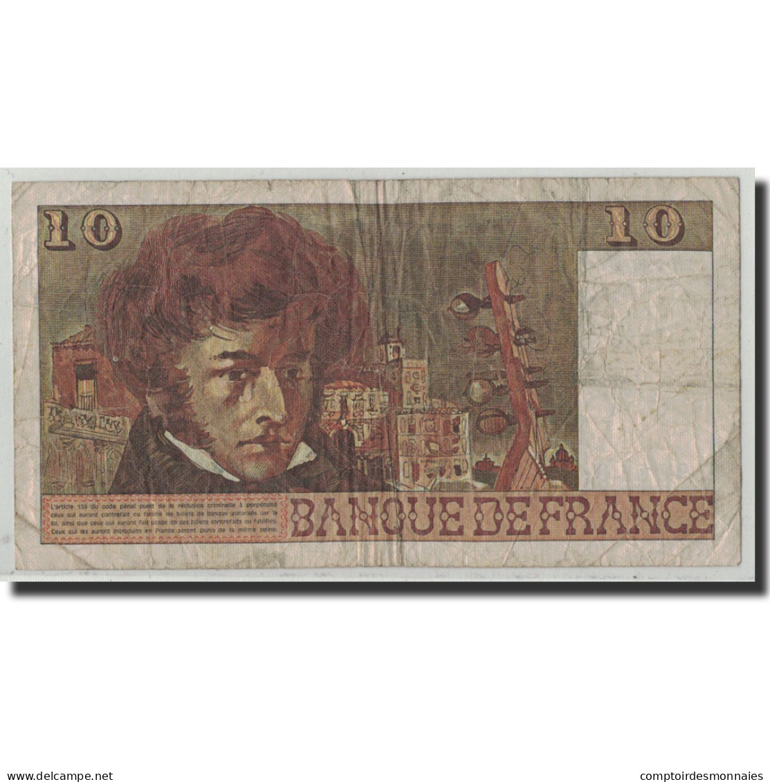 France, 10 Francs, 10 F 1972-1978 ''Berlioz'', 1976, 1976-07-01, B - 10 F 1972-1978 ''Berlioz''