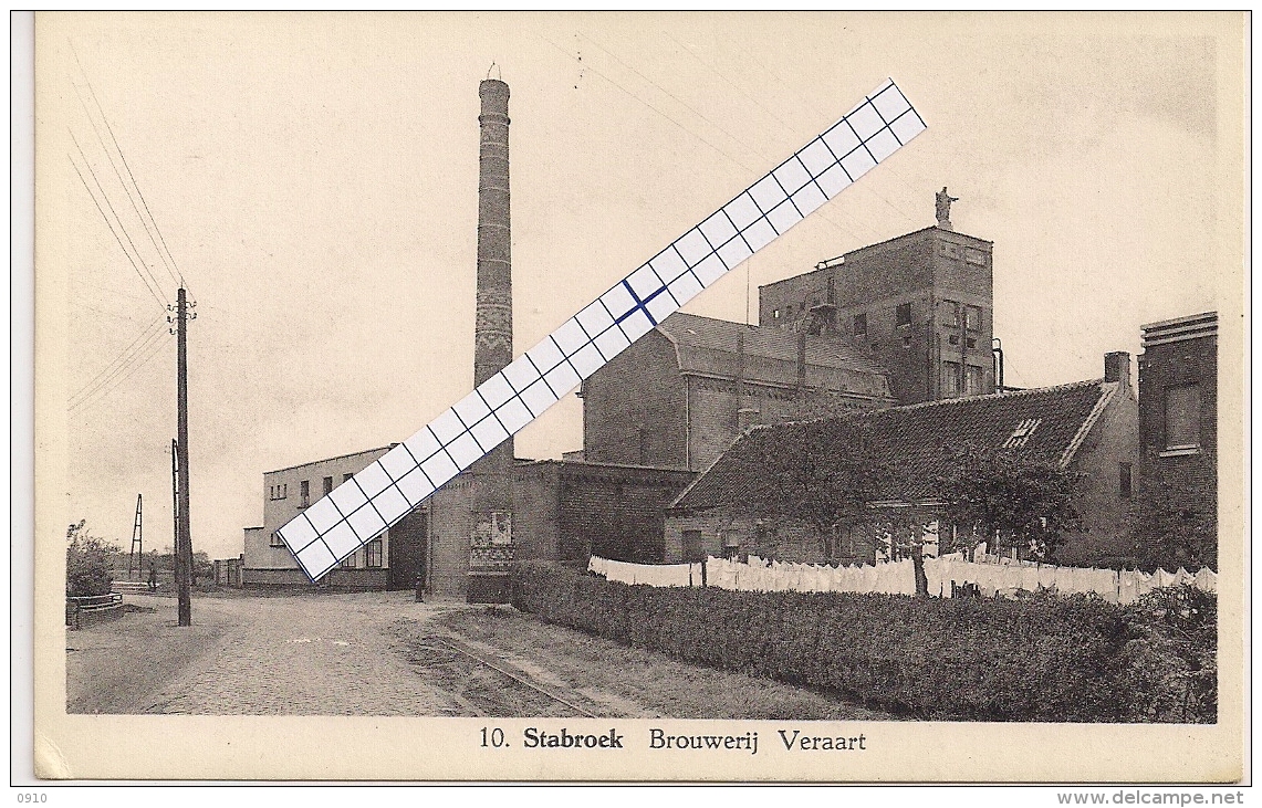 STABROECK-STABROEK " BROUWERIJ VERAERT" UITG.ANDRE LAGAST-STABROEK N°10 - Stabroek