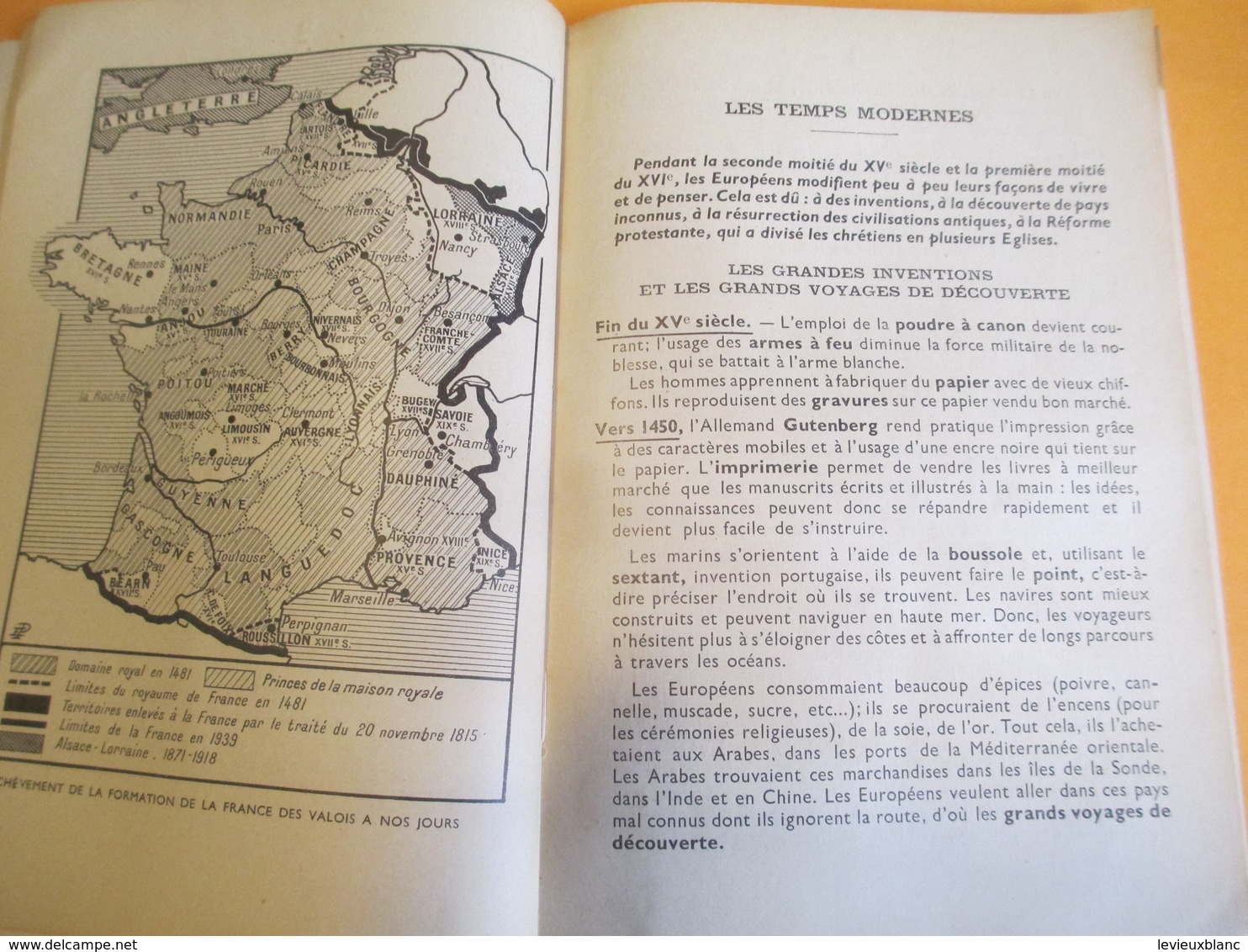 Livret Patriotique/"Pour Comprendre Et Savoir L'Histoire De La France/Boucau-Dirand/Hatier/Paris/Occupation/1942  LIV141 - Programmes