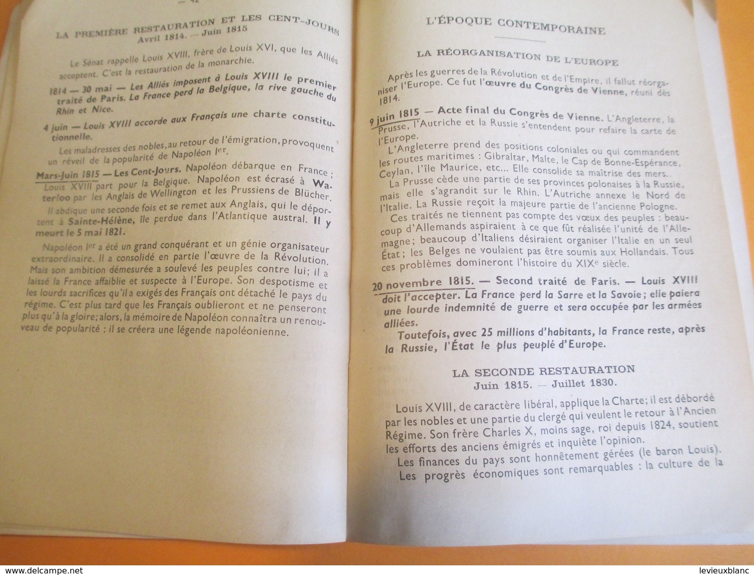 Livret patriotique/"Pour comprendre et savoir l'Histoire de la France/Boucau-Dirand/Hatier/Paris/Occupation/1942  LIV141