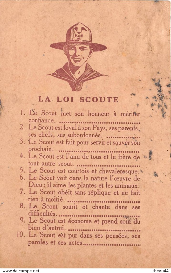 ¤¤  -  SCOUTISME   -   La Loi Scoute  -  Eclaireurs   -   ¤¤ - Scoutisme