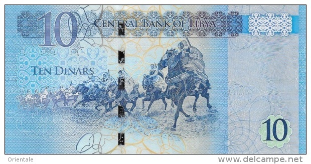 LIBYA P. 82 10 D 2015 UNC - Libye