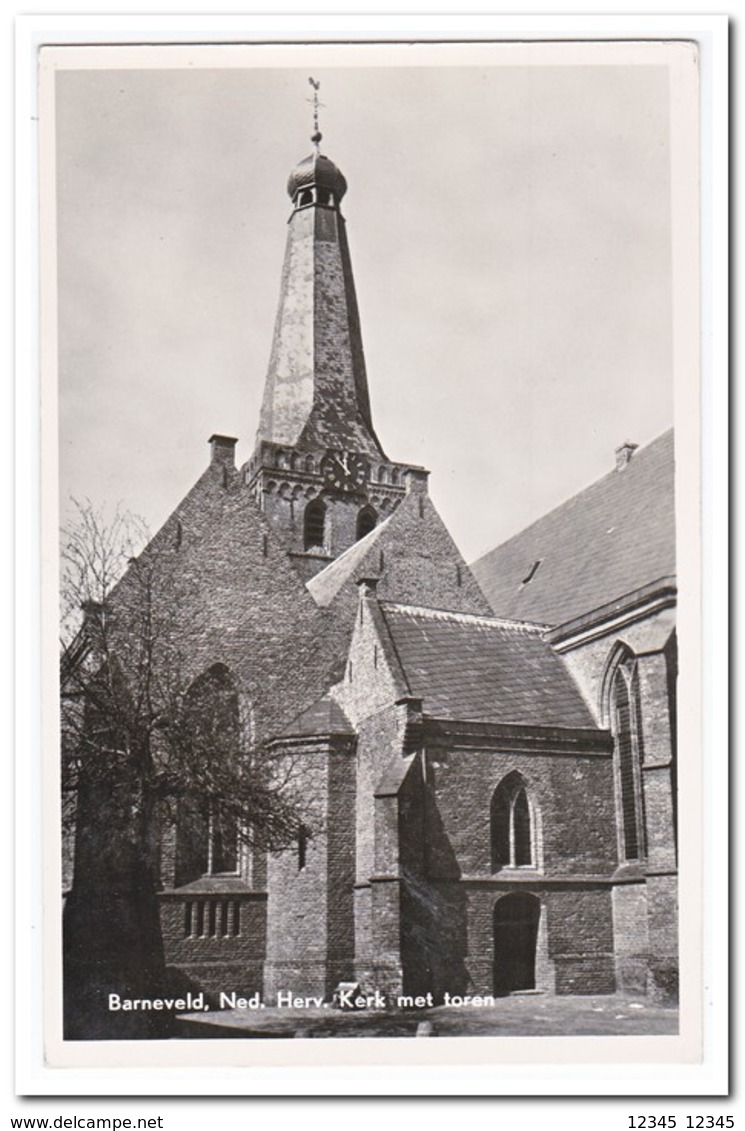 Barneveld, Ned. Herv. Kerk Met Toren - Barneveld
