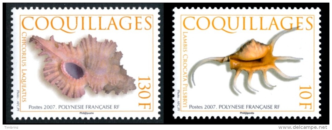 POLYNESIE Année complète 2007 + BF - Yv. Yv. 798 à 823 + BF 33 ** TB - 30 timbres ** MNH  ..Réf.POL23266