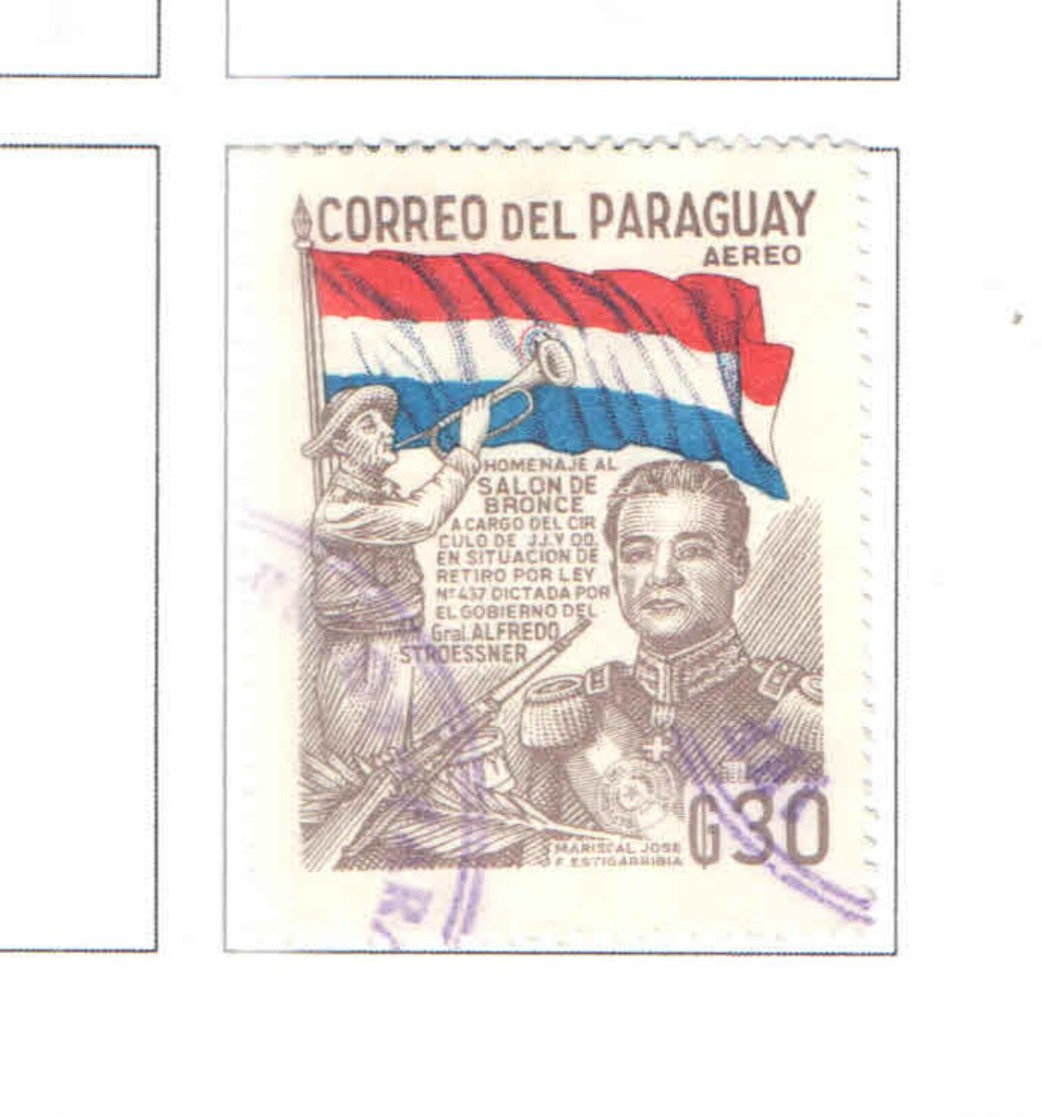 Paraguay Po+PA 1978 Bugler Scott.1844 Used See Scans On Scott.Pages - Paraguay