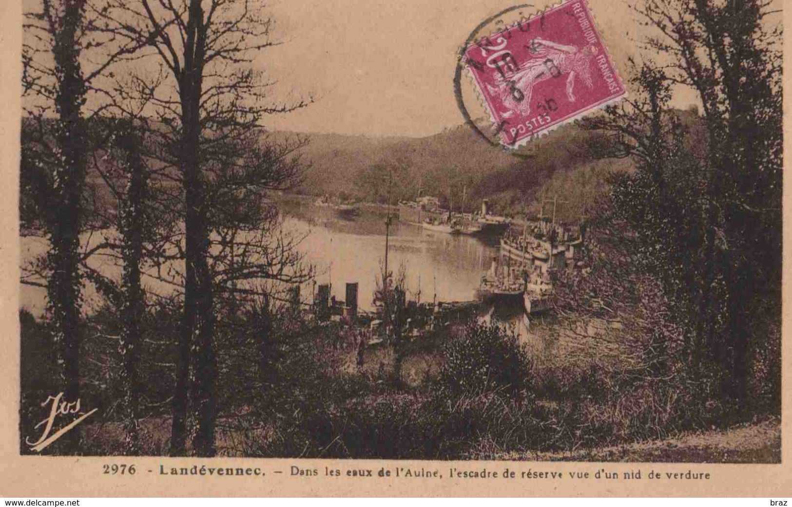 CPA  Landévenec - Landévennec