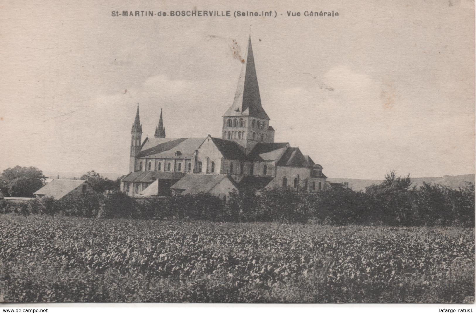 Saint Martin De Boscherville Vue Generale - Saint-Martin-de-Boscherville