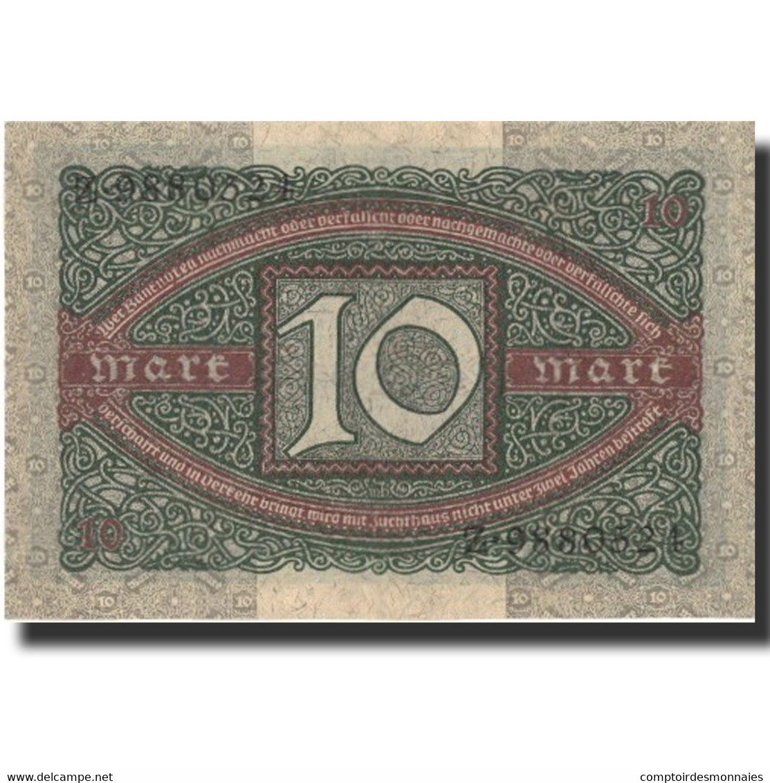 Allemagne, 10 Mark, 1920, KM:67a, 1920-02-06, SPL - 10 Mark