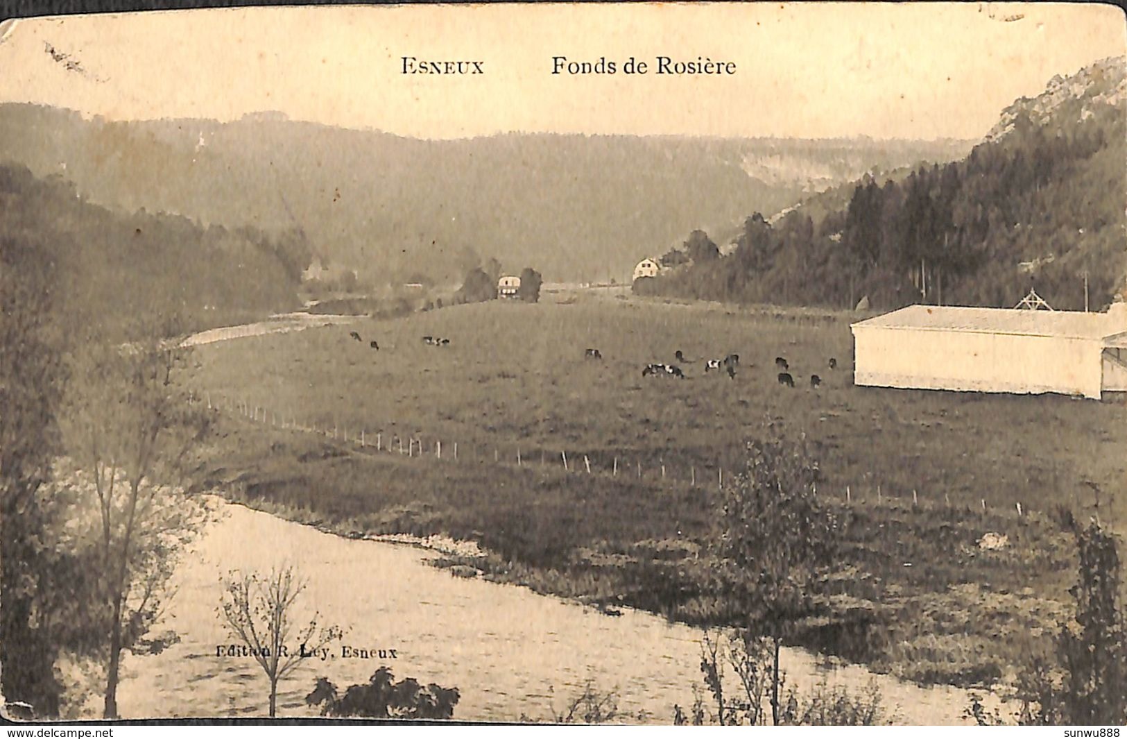 Esneux - Fonds De Rosière (Edition R. Ley, Vaches, Tente, Chapiteau) - Esneux