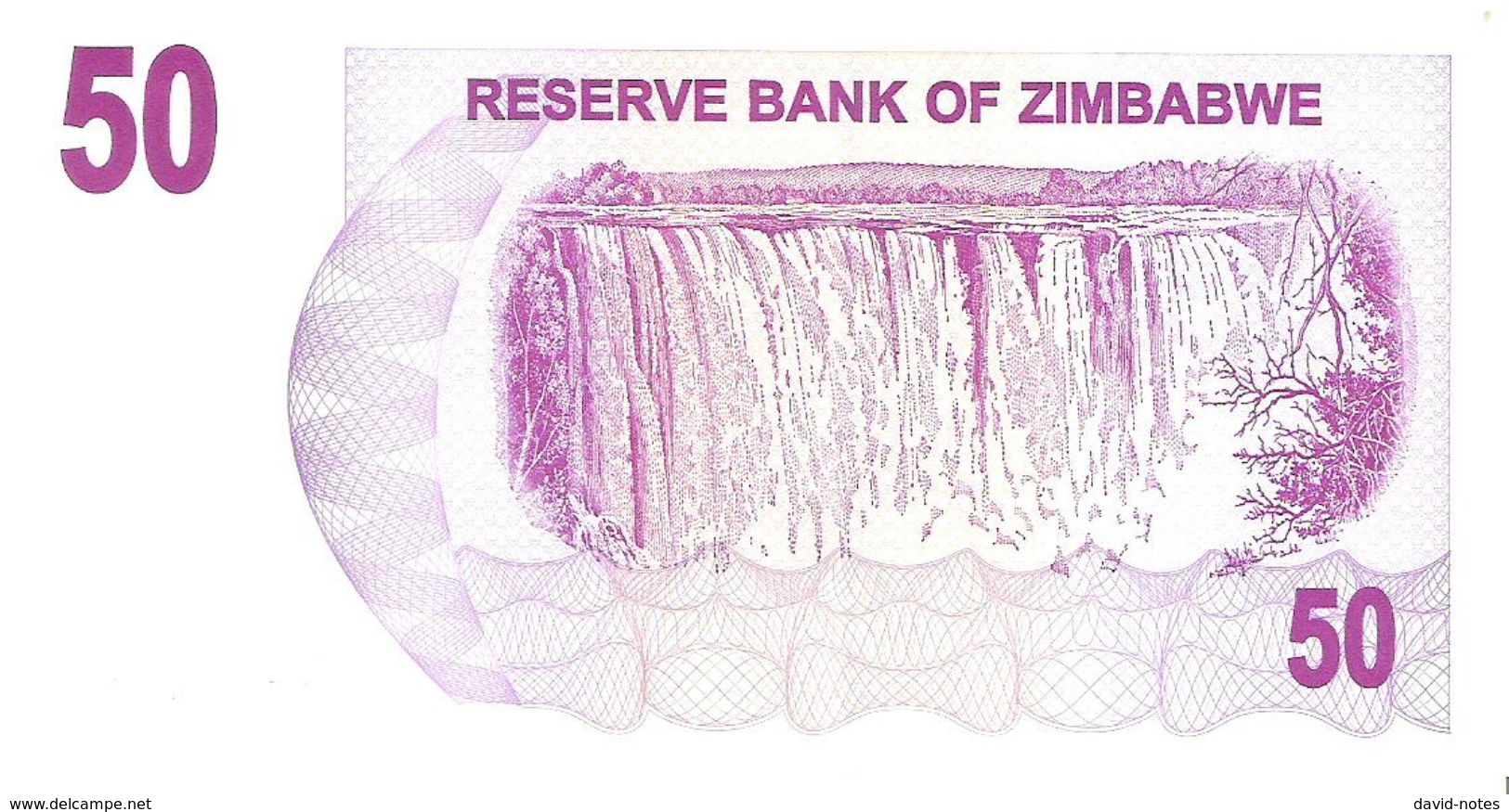 Zimbabwe - Pick 41 - 50 Dollars 2006 - Unc - Zimbabwe