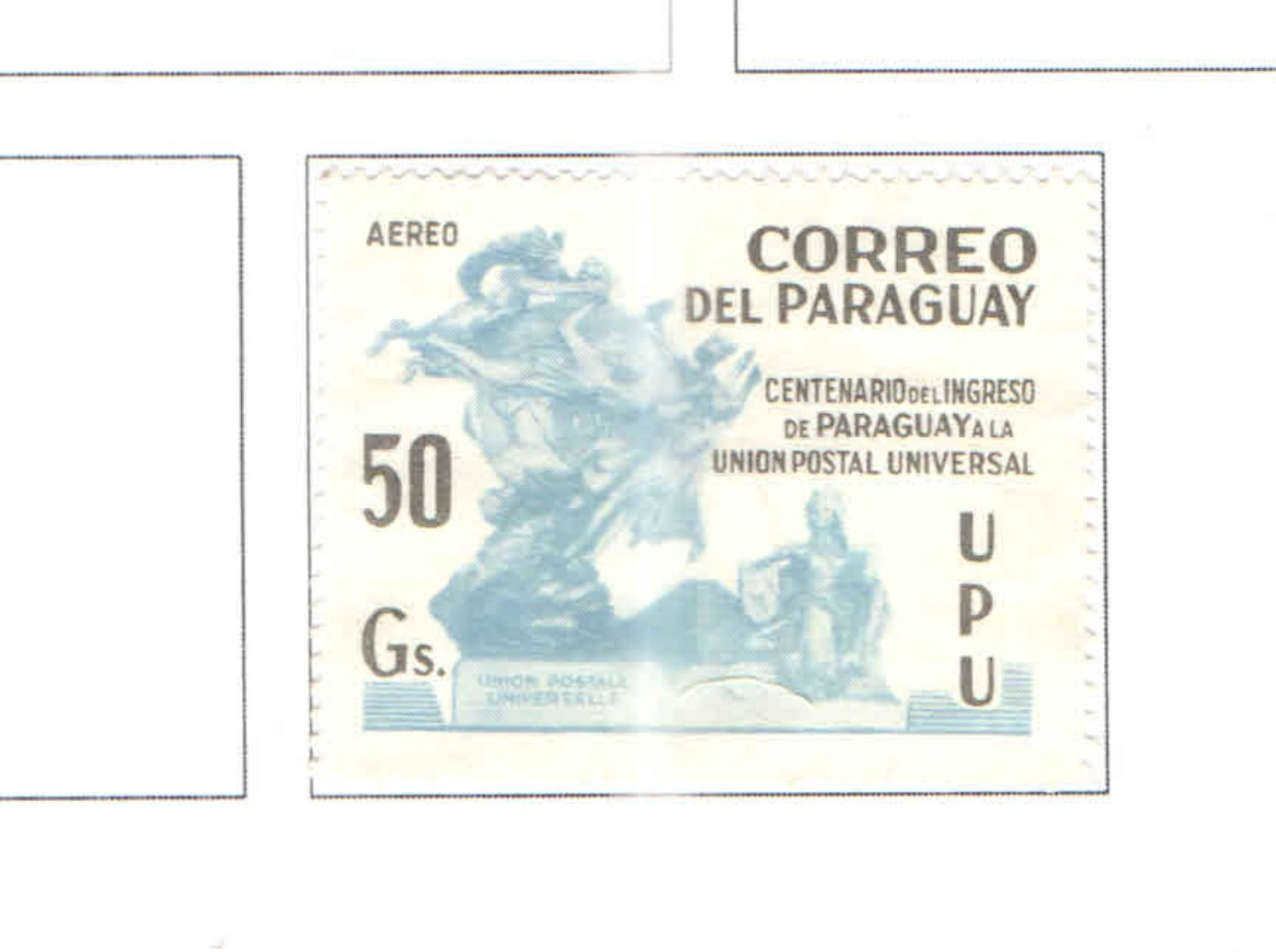 Paraguay Po+PA 1981 Upu Cent. Scott.2011+ Used See Scans On Scott.Pages - Paraguay