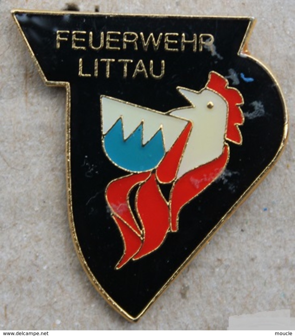 SAPEURS POMPIERS - LITTNAU - SCHWEIZ - SUISSE - FEUERWEHR - FIREFIGHTER SWISS -   (10) - Bomberos