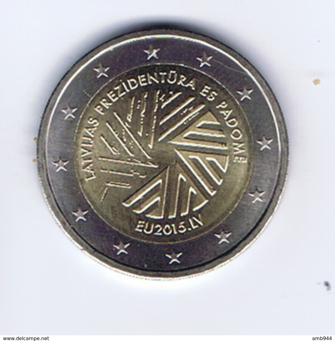 Lettonia - 2 Euro Commemorativo 2015 - Presidenza Consiglio Europeo - Lettonia