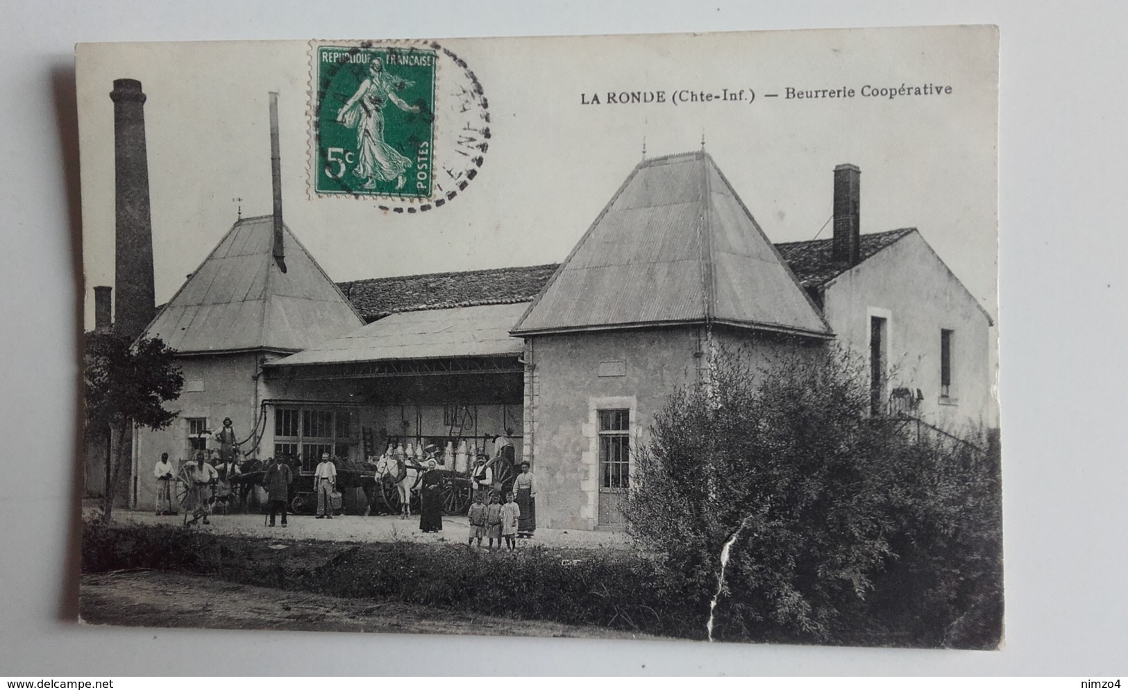 LA RONDE / CHARENTE MARITIME / BEURRERIE COOPERATIVE - Altri & Non Classificati