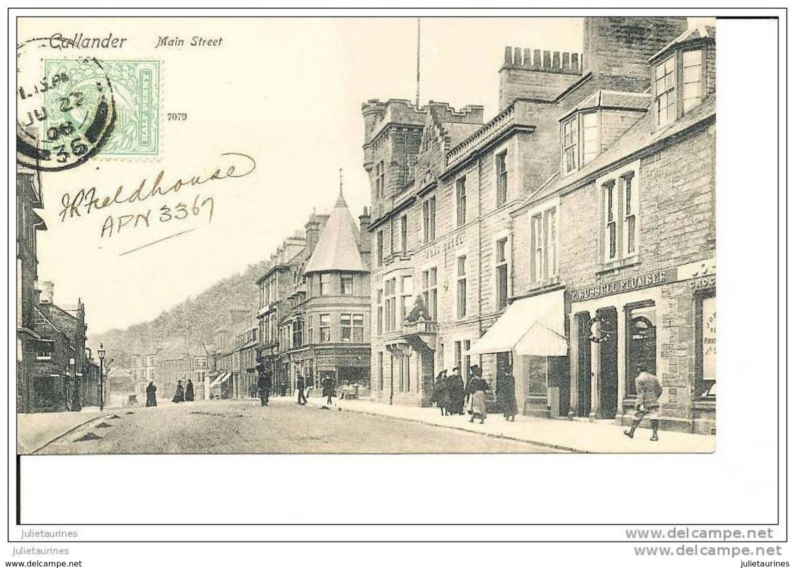 GALLANDER MAIN STREET CPA BON ETAT - Peeblesshire