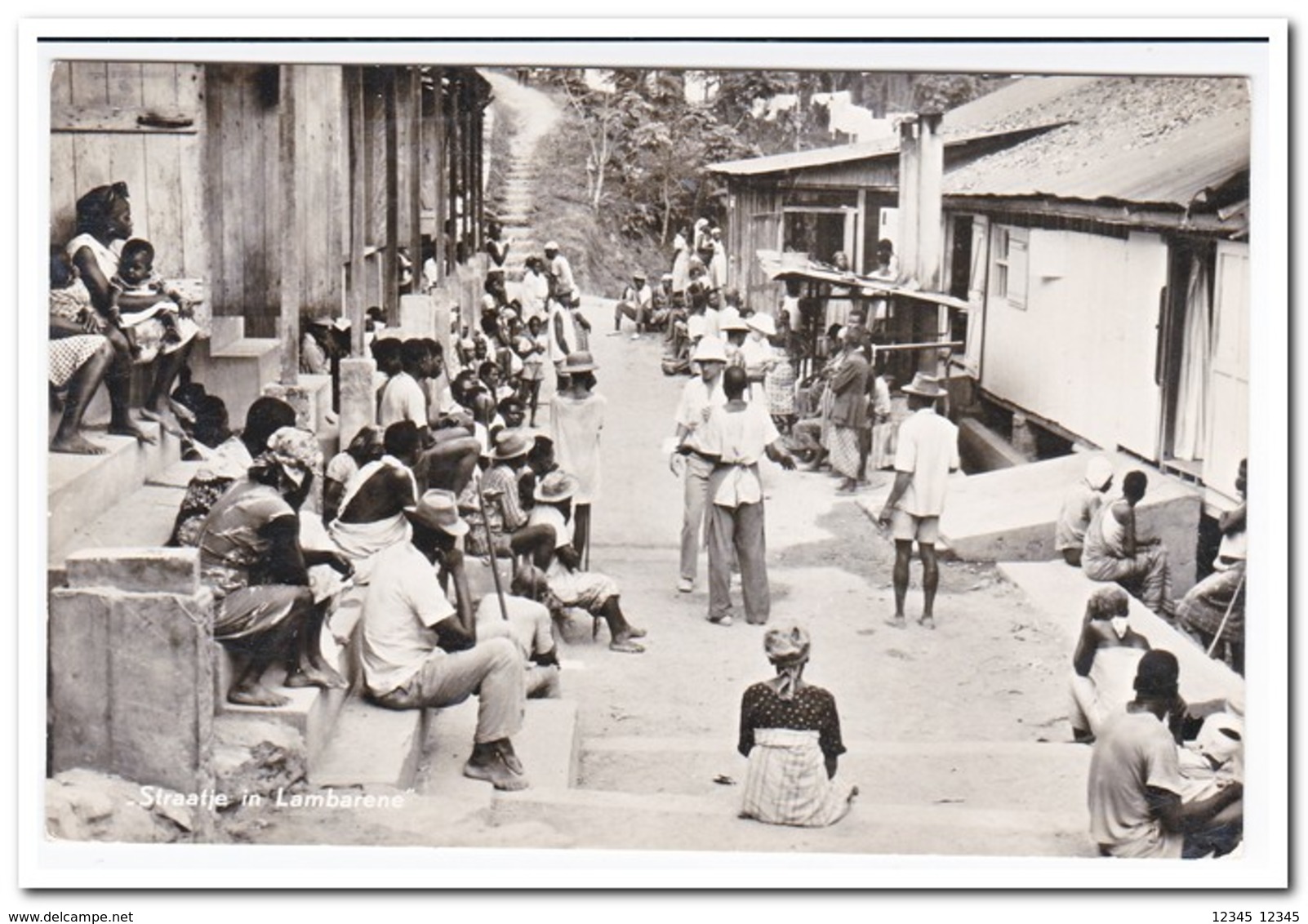 Straatje In Lambarene - Gabon