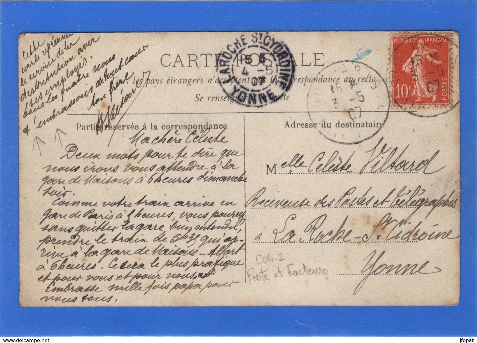 POSTE & FACTEURS - Carte Photo - Postal Services