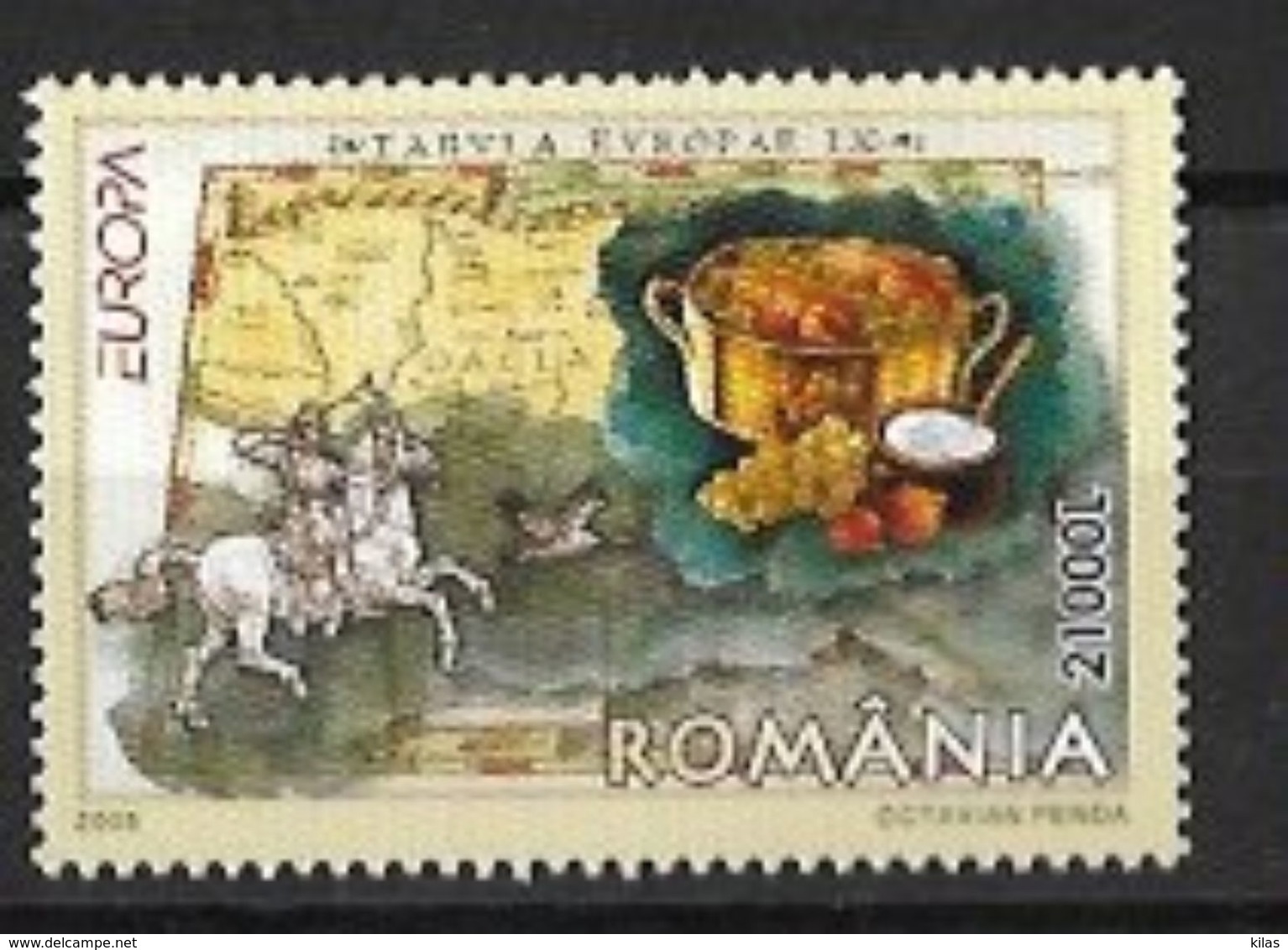 ROMANIA 2005 EUROPA CEPT  FRUITS - 2005