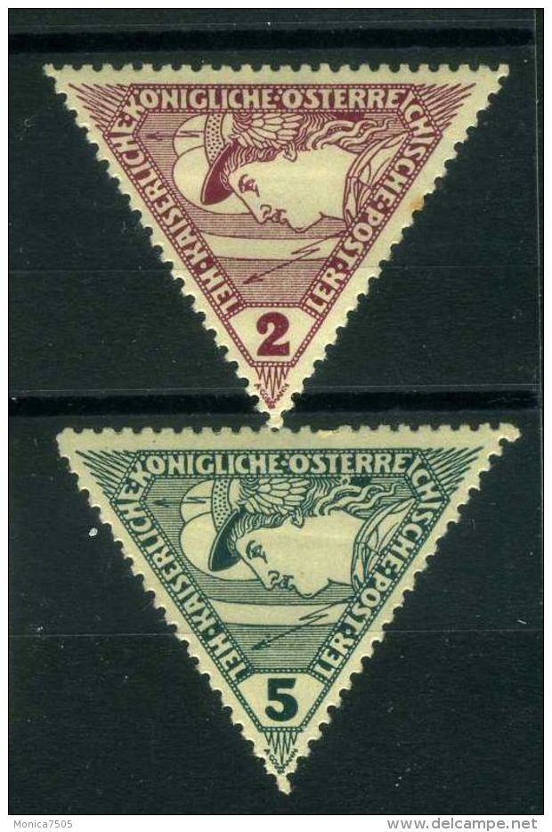 AUTRICHE  ( JOURNAUX ) : Y&amp;T  N°  25/26  TIMBRES  NEUFS  AVEC  TRACE  DE  CHARNIERE , A  VOIR . - Dagbladen