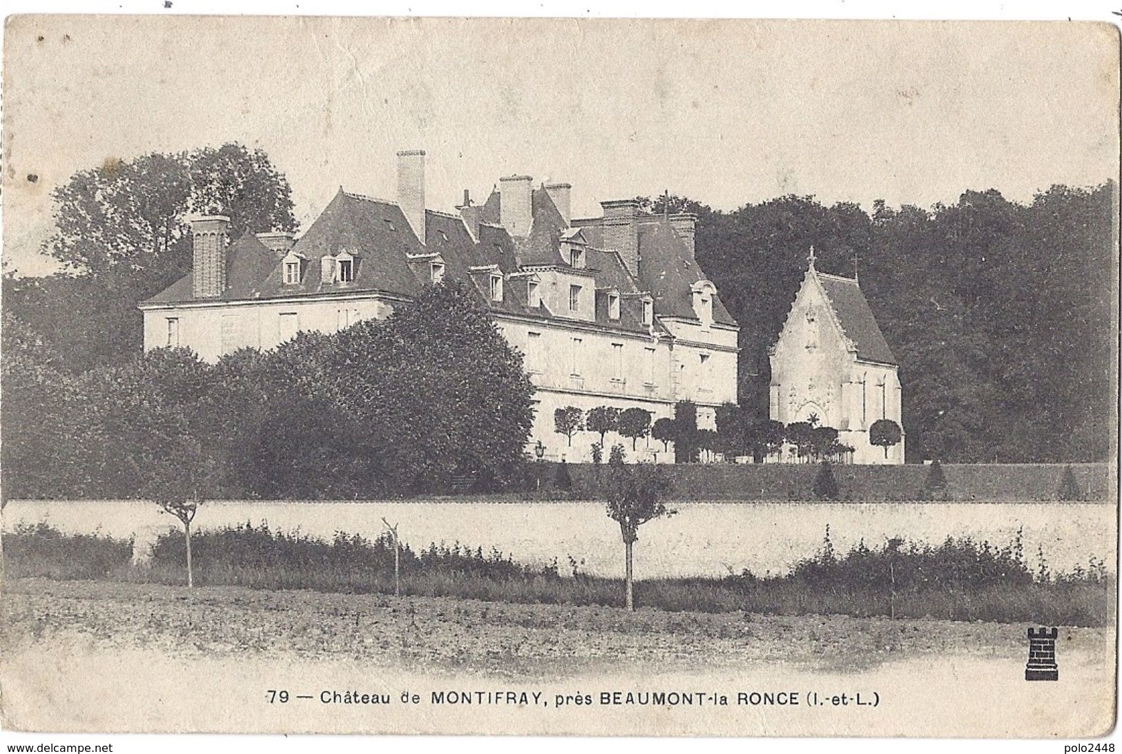 CPA - Château De Montifray , Près De Beaumont La Ronce - Beaumont-la-Ronce