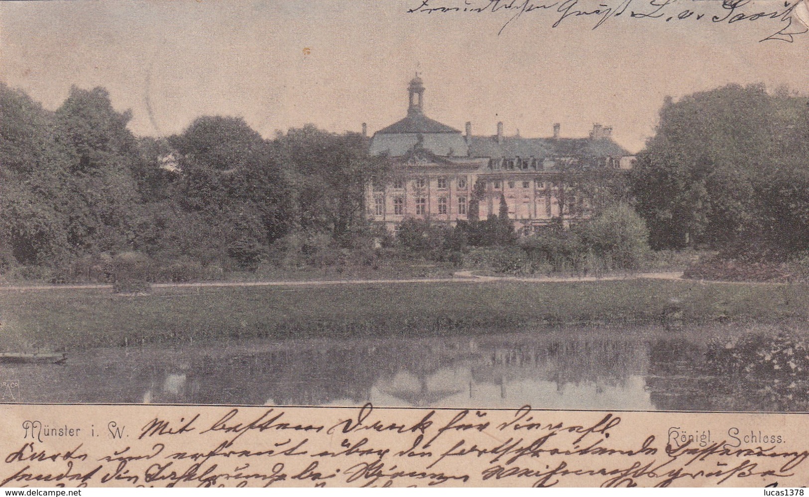 MUNSTER RONIGL SCHLOSS / CIRC 1899 - Munster