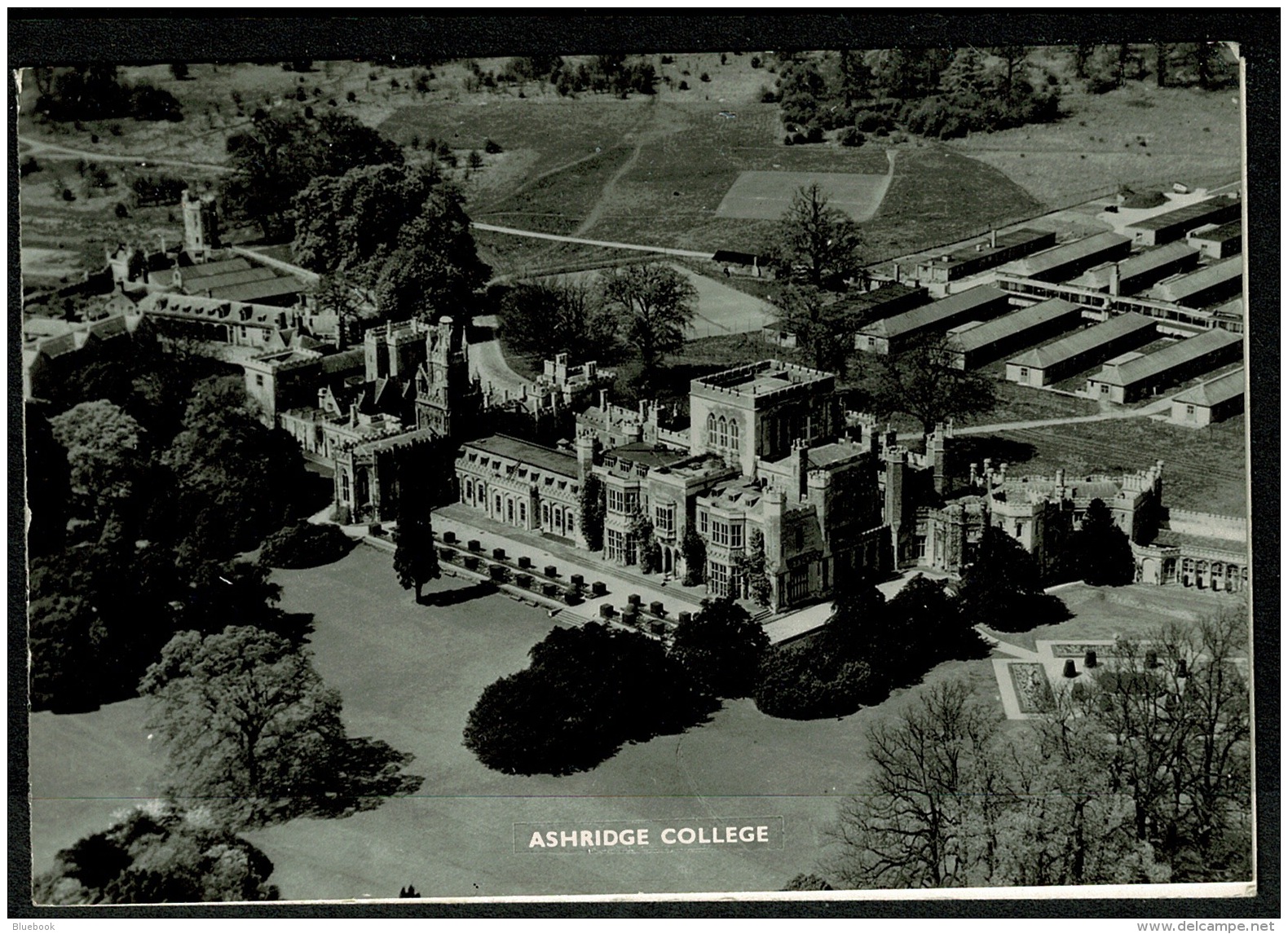 RB 1194 - Aero Pictorial Christmas Card - Real Photo Ashridge College Hertfordshire - Other & Unclassified