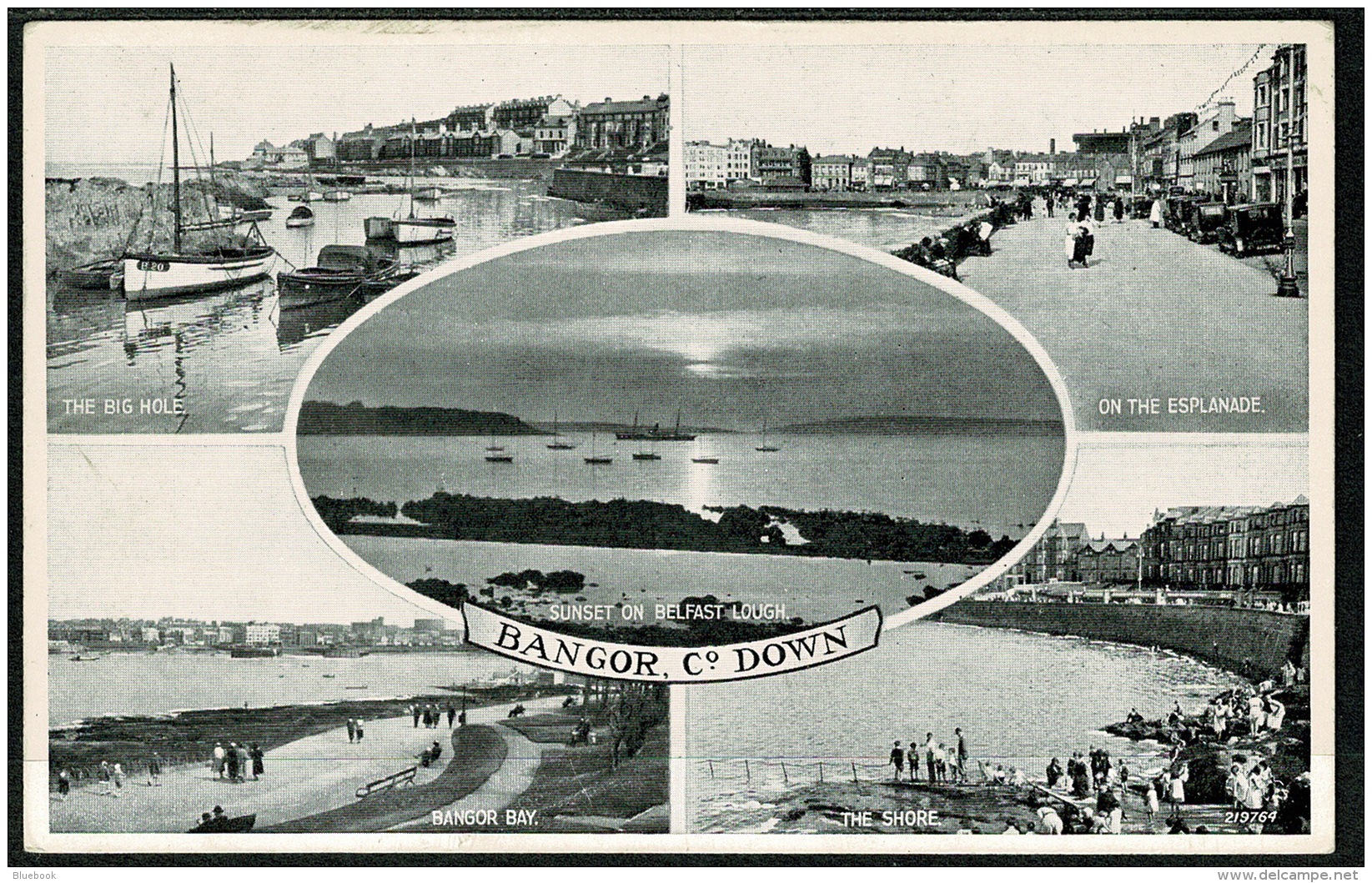 RB 1194 - Postcard - Multiview Of Bangor - County Down Ireland - Down