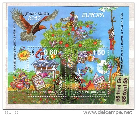 2010  EUROPE - Cept S/S -used/oblitere (O)( Children's Books - Folk Tales)   BULGARIA / BULGARIE - 2010