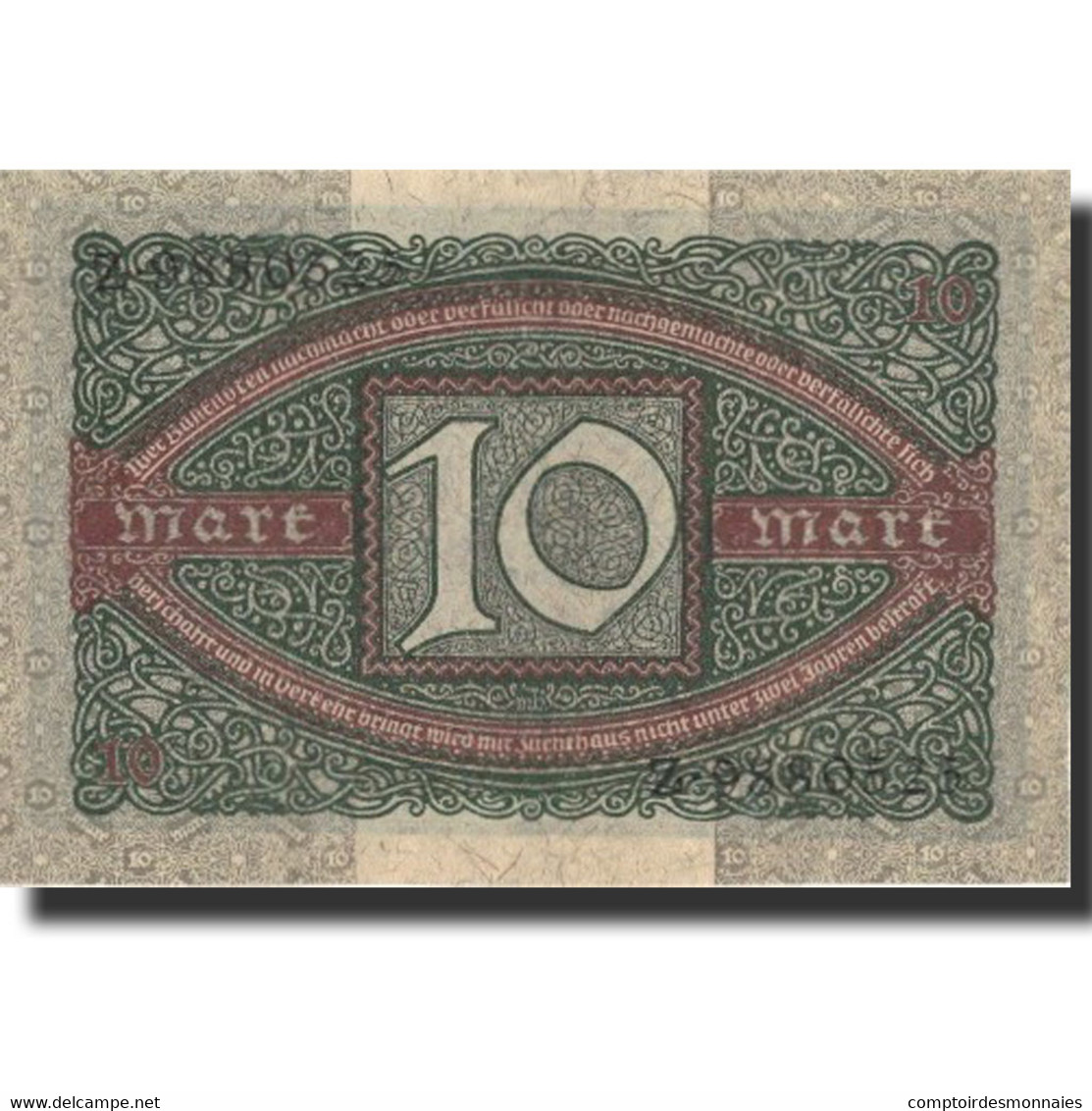 Allemagne, 10 Mark, 1920, KM:67a, 1920-02-06, SPL+ - 10 Mark