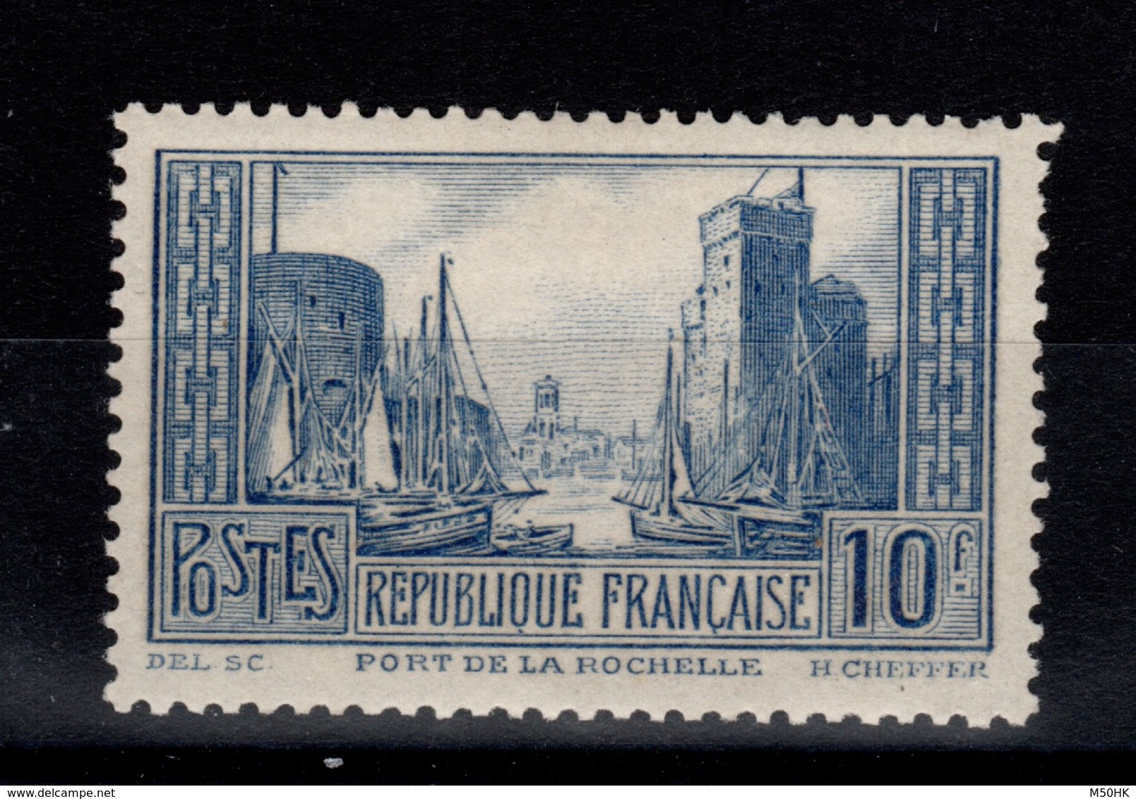 YV 261c Port De La Rochelle Type 2 N*  Cote 200 Euros - Neufs