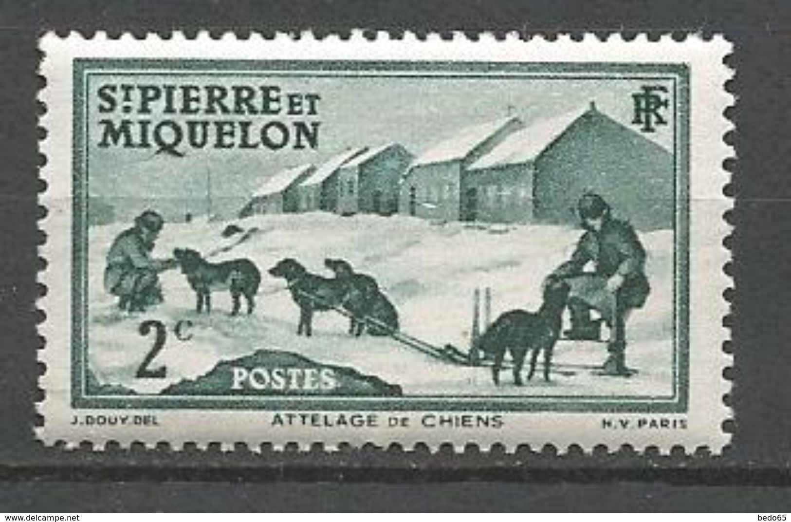 ST PIERRE ET MIQUELON N° 167 NEUF** LUXE SANS CHARNIERE / MNH - Unused Stamps