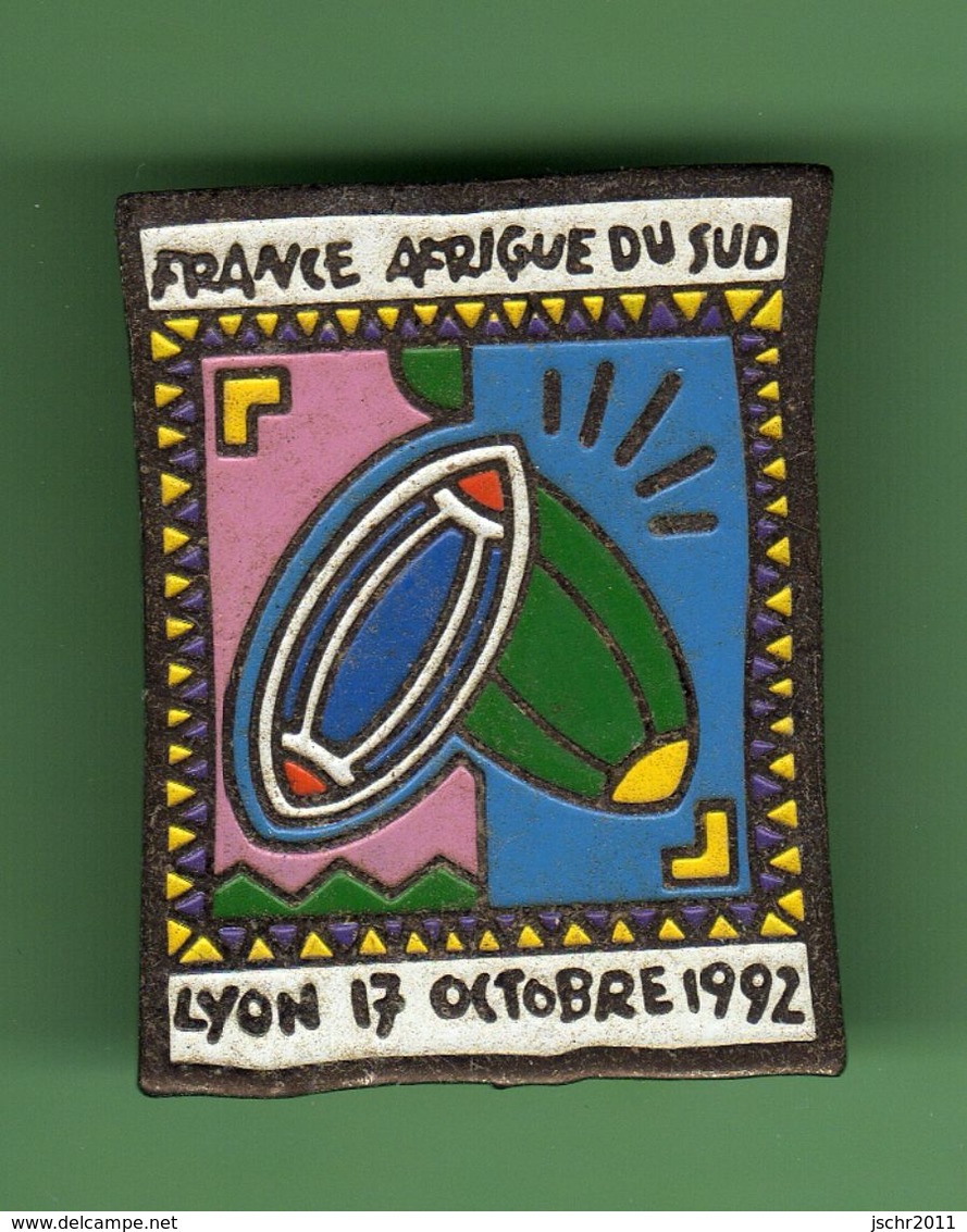 RUGBY *** FRANCE - AFRIQUE DU SUD 1992 *** A061 - Rugby