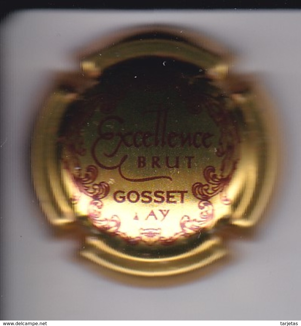 PLACA DE CHAMPAGNE GOSSET (CAPSULE) - Gosset