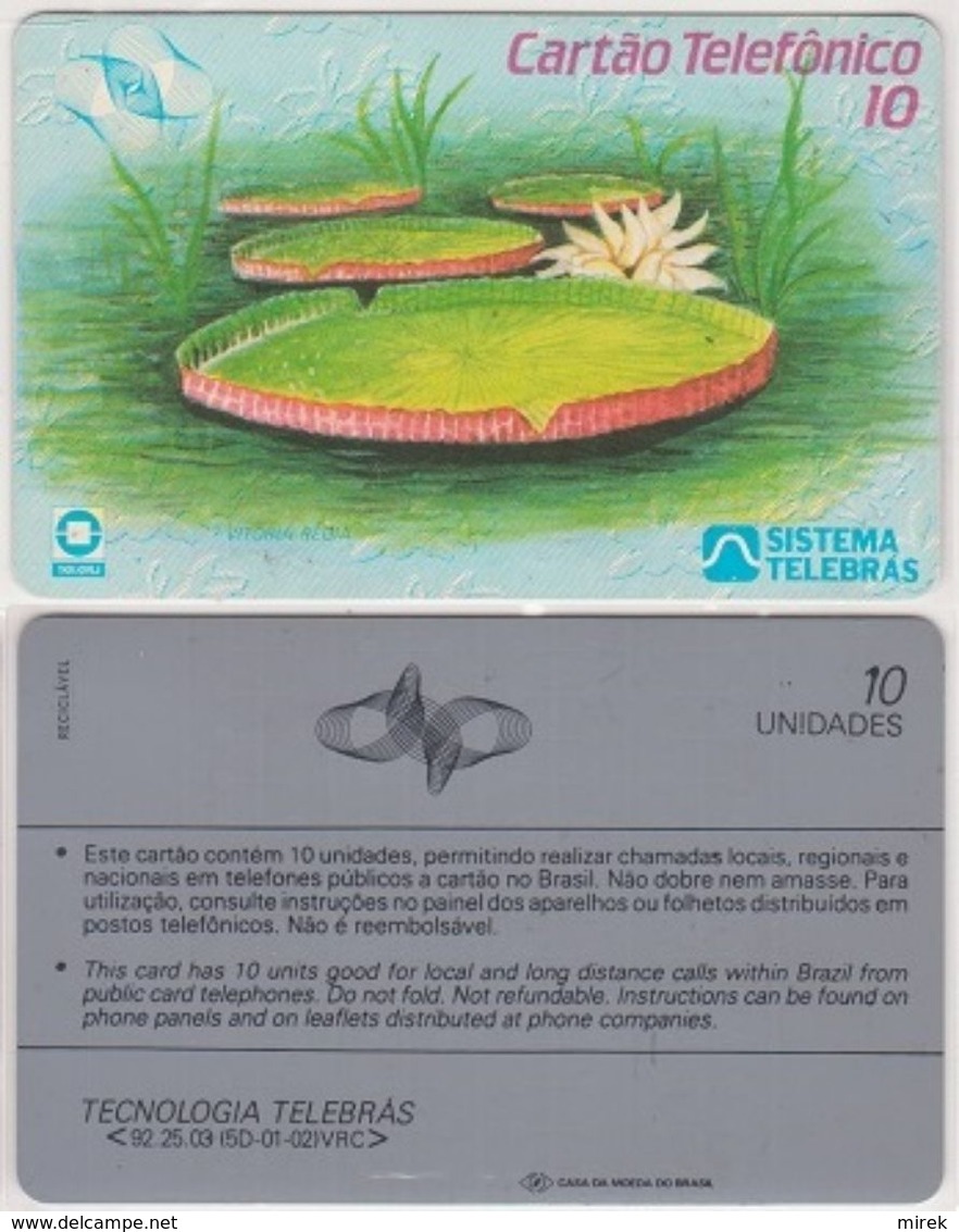 45/ Brazil; Telebras, P1. Victoria Regia, CMB - Brésil