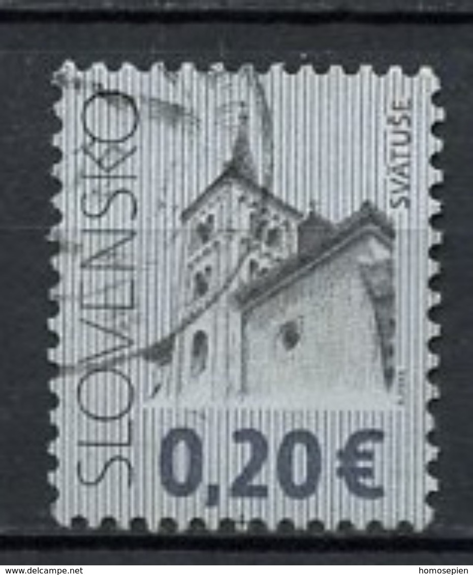 Slovaquie - Slovakia - Slowakei 2009 Y&T N°525 - Michel N°601 (o) - 0,20€ église De Svatuse - Gebraucht