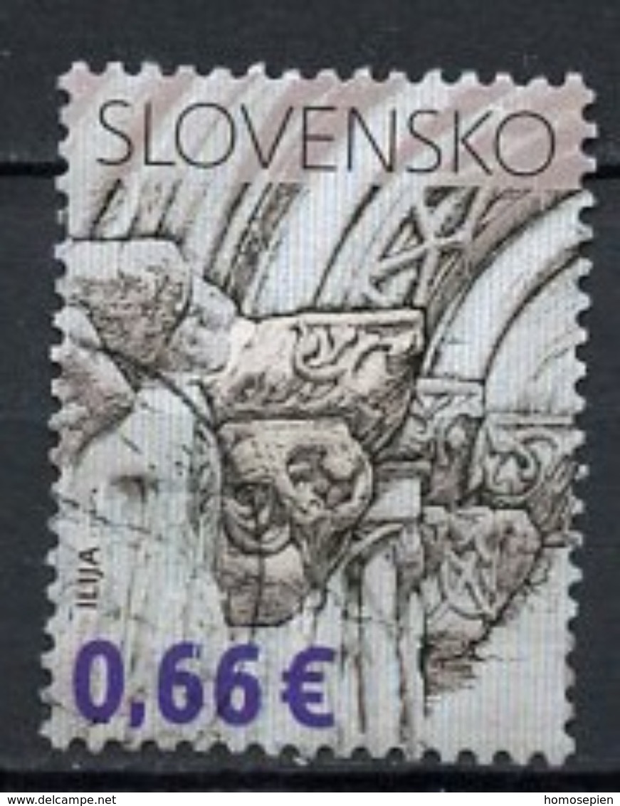 Slovaquie - Slovakia - Slowakei 2009 Y&T N°530 - Michel N°606 (o) - 0,66€ église D'Ilija - Oblitérés