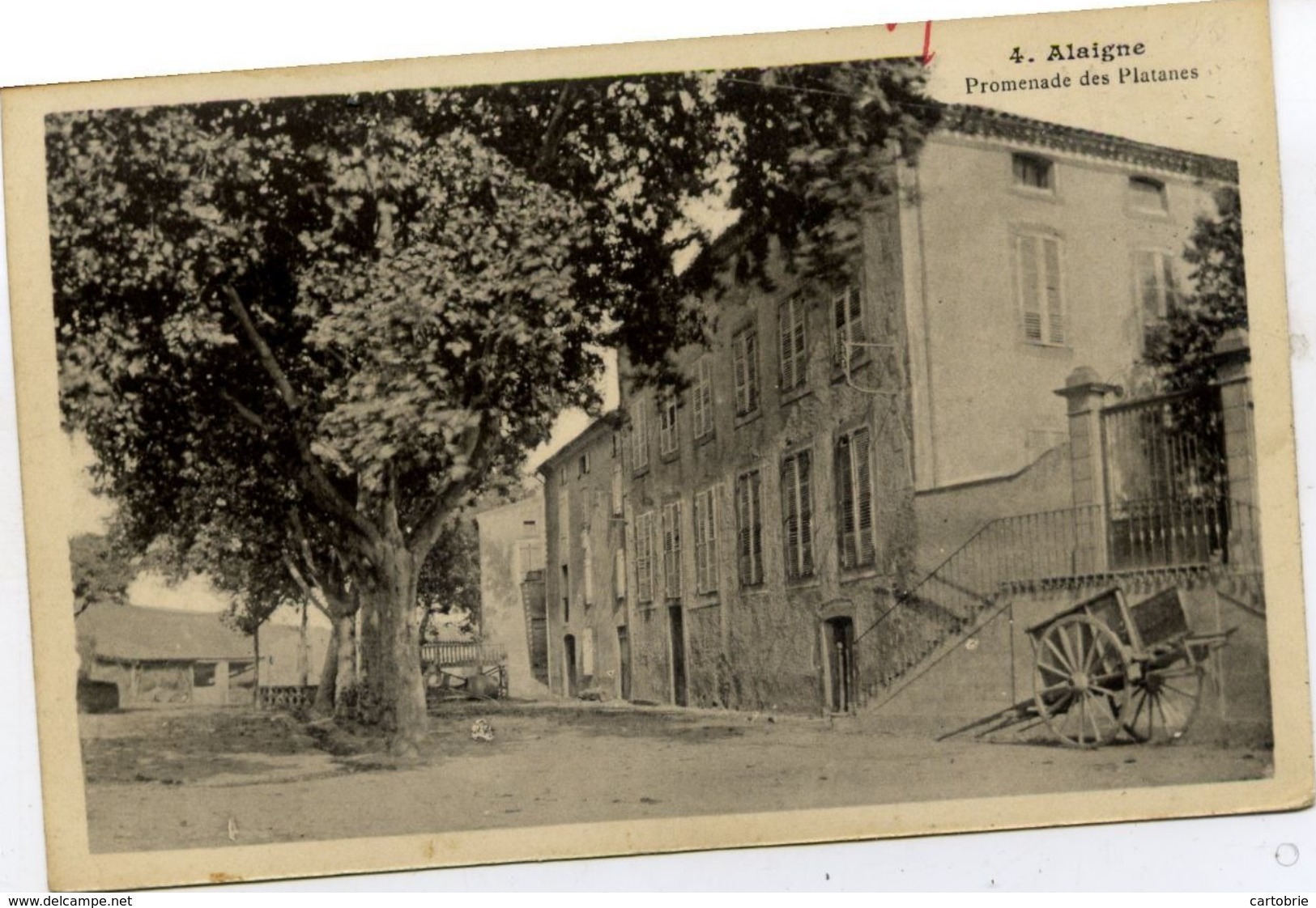 11 ALAIGNE - Promenade Des Platanes - Autres & Non Classés