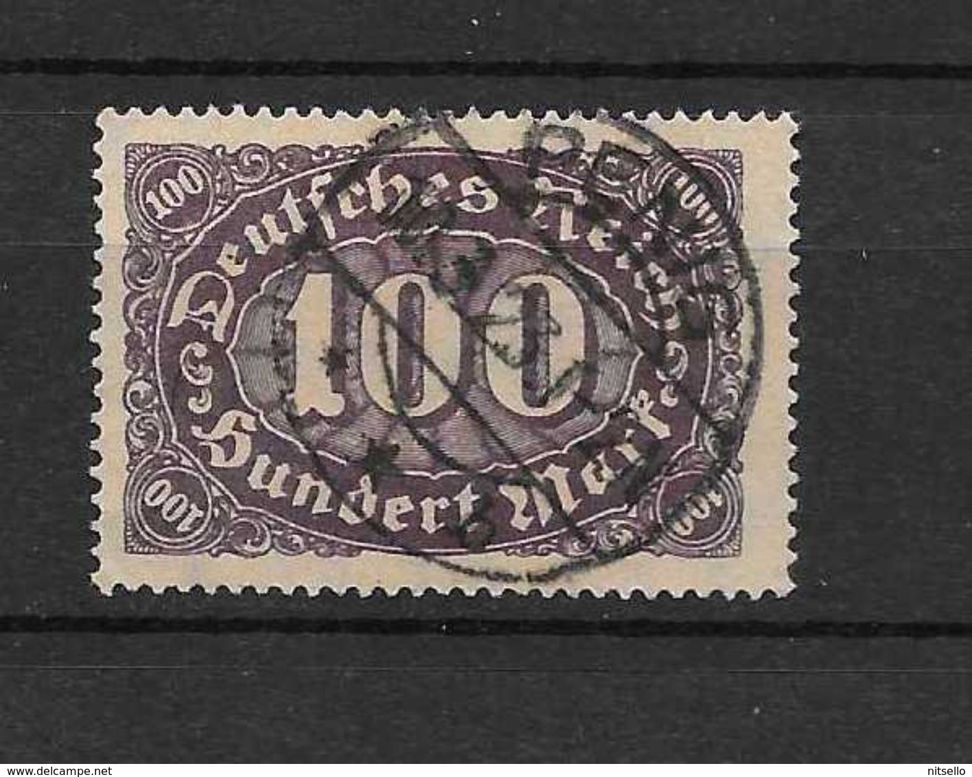 LOTE 1666  ///   ALEMANIA IMPERIO  YVERT Nº: 155 CON FECHADOR DE PENIG - Gebraucht