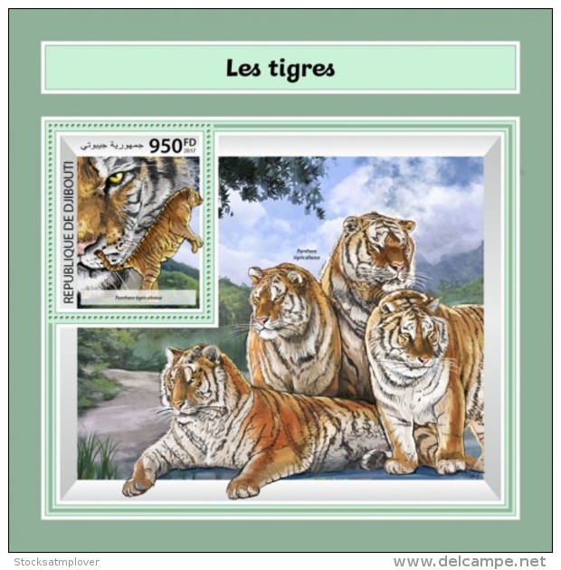 Djibouti 2017 Tigers - Djibouti (1977-...)