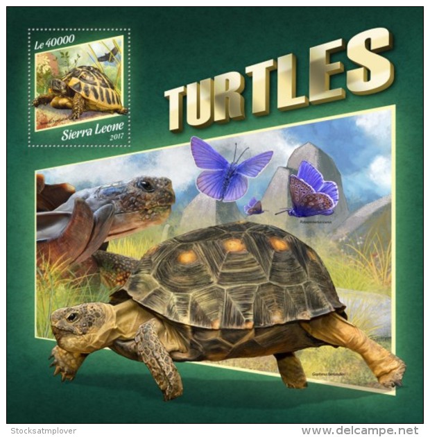 Sierra Leone 2017 Turtles S2017-11 - Sierra Leone (1961-...)