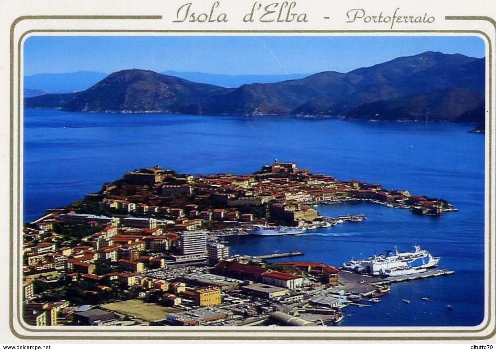 Isola Bella - Portoferraio - Formato Grande Non Viaggiata – At - Livorno
